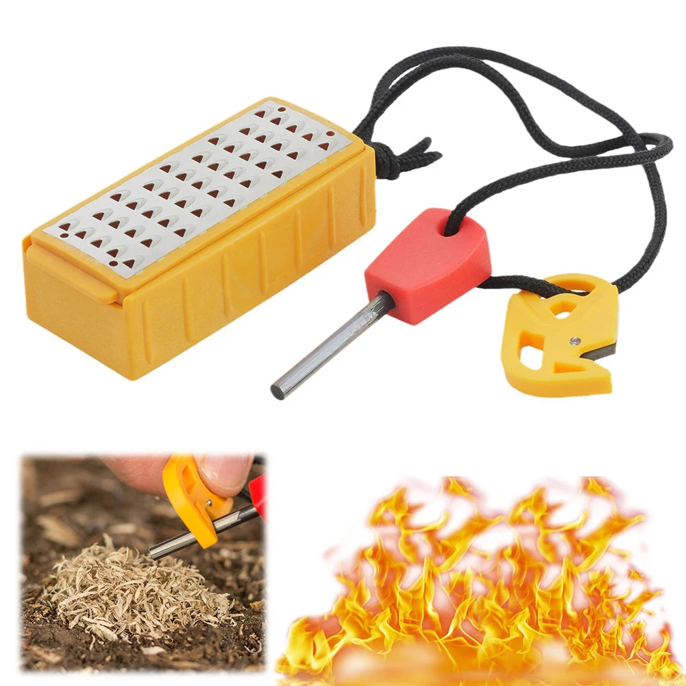Lightweight Stainless Steel Grater Portable Outdoor Survival Tool