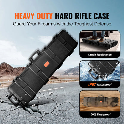 Hard Rifle Case Portable Long Gun