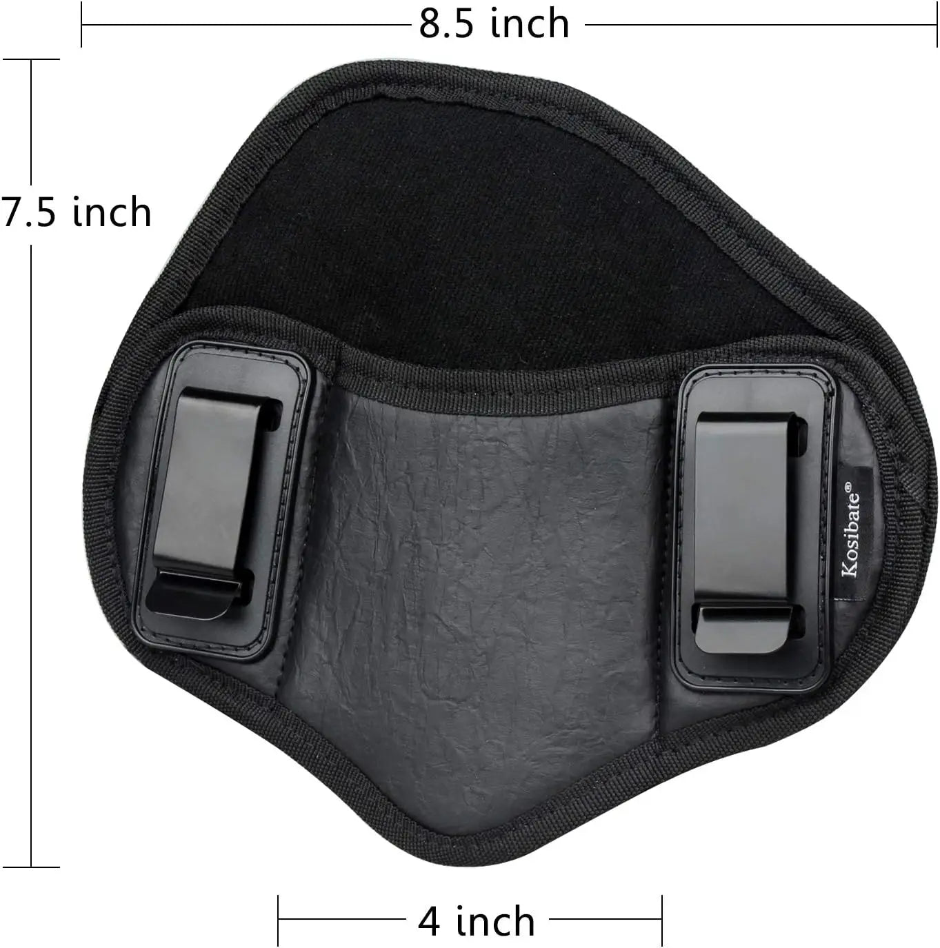 Men's gun holster PU leather hidden gun bag g 17 19 1911 43X Men's hidden carrying gun holster