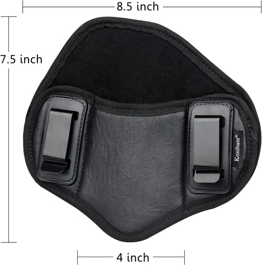 Men's gun holster PU leather hidden gun bag g 17 19 1911 43X Men's hidden carrying gun holster