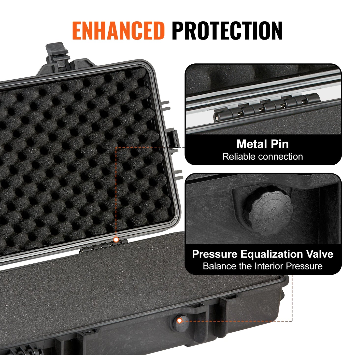Rifle Hard Case Portable Long Gun Storage
