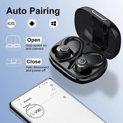 Headphones Wireless Earbuds Sport