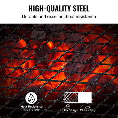 Folding 22.4 Portable Camping Grates Over Fire Pit