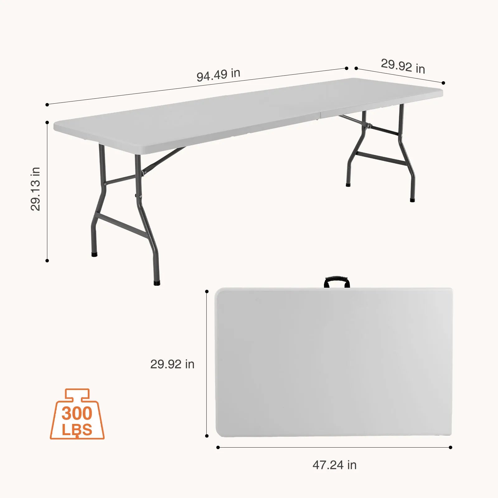 JHK Portable Folding Outdoor Indoor Table – Camp Fire Comforts