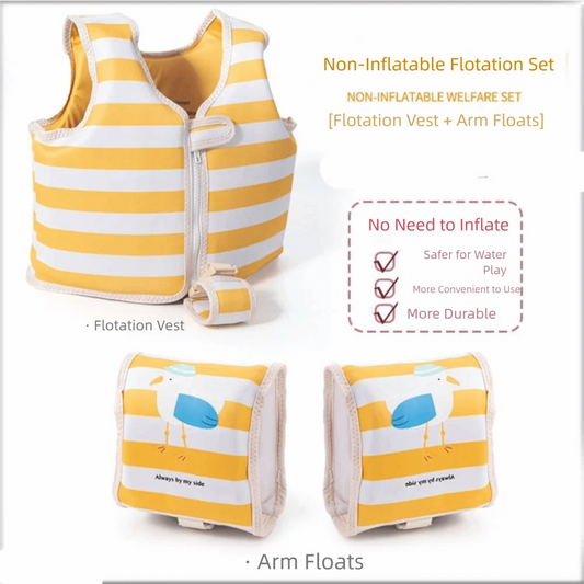 Striped Children's Buoyancy Vest Floats