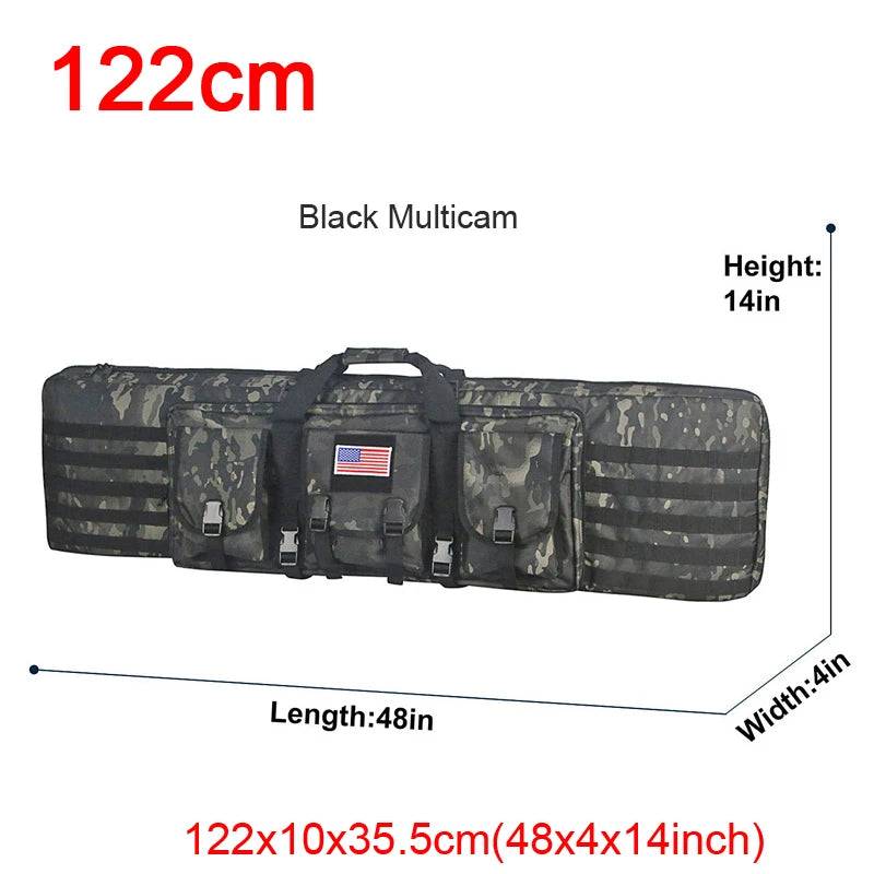 32 38 42 48inch Tactical Double Rifle Case