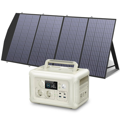 ALLPOWERS R600 Portable Power Station with Portable SolarPanel