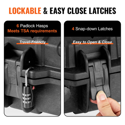 Rifle Hard Case Portable Long Gun Storage