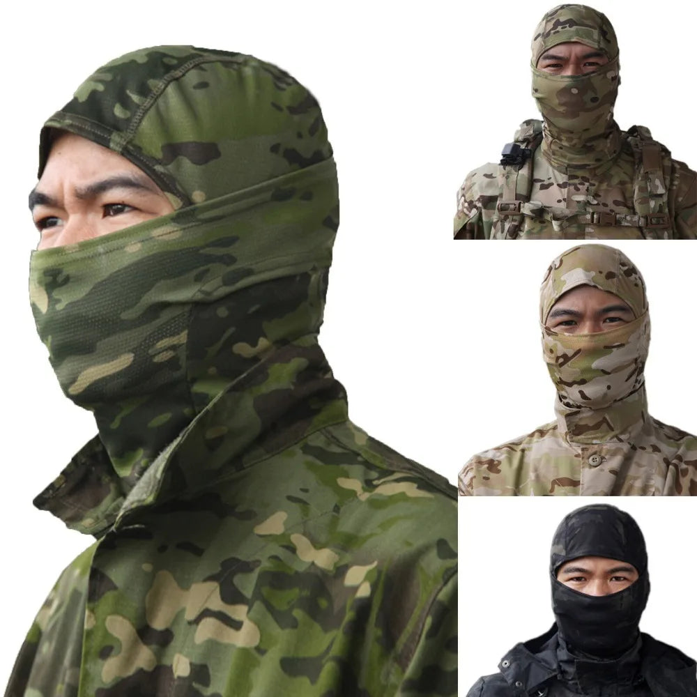 Face Mask UV Protection Hood Tactical for Cycling Fishing Hunting