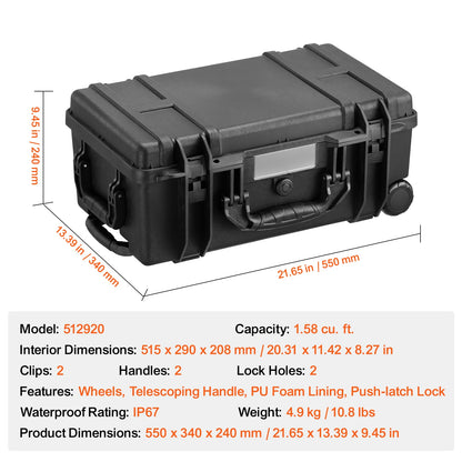 IP67 Weatherproof Heavy Duty Protective Case