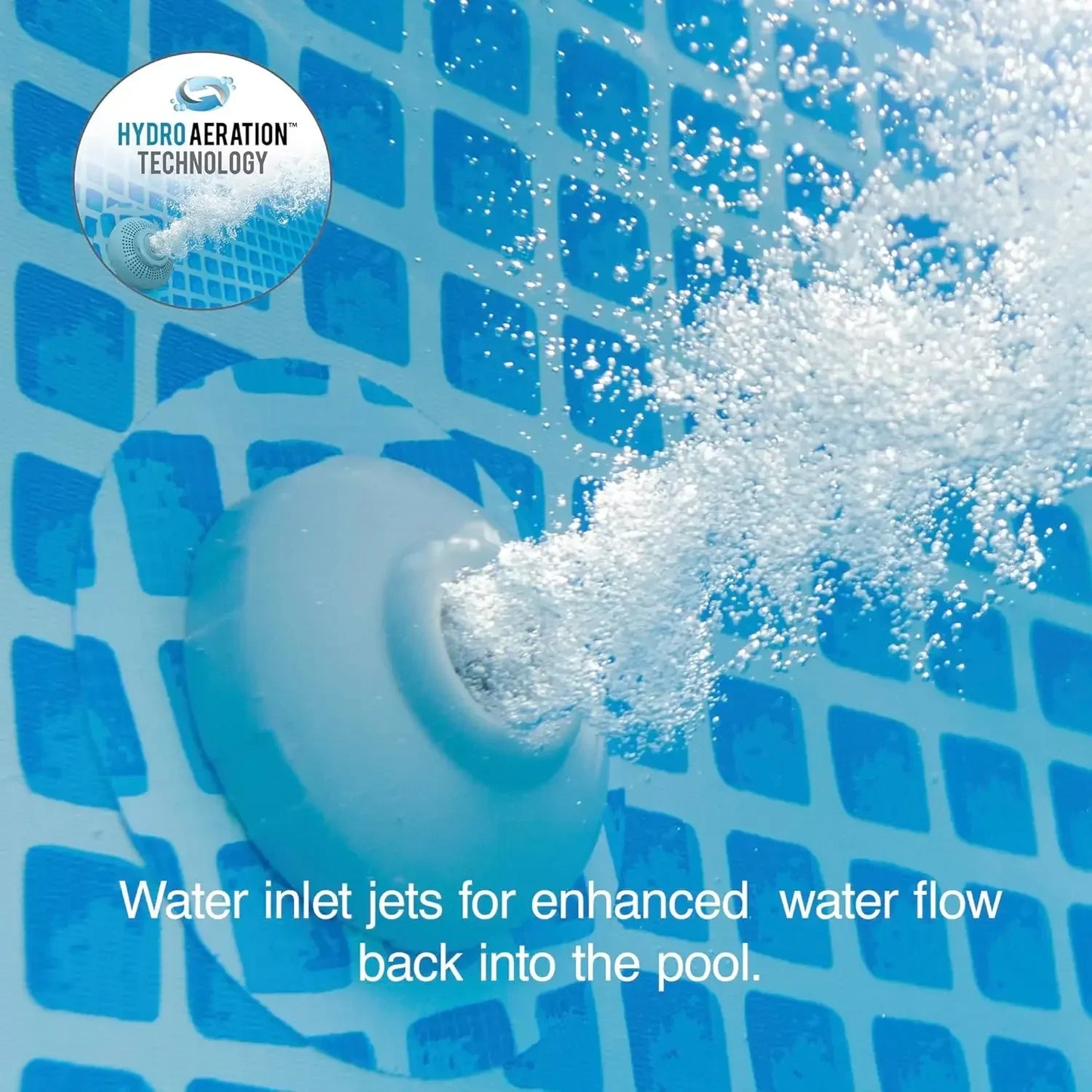 Sand Filter Pump & Saltwater System for Up to 15,000 Gal Pools, Krystal Clear - Automatic Algae Control & Above-Ground Swimming