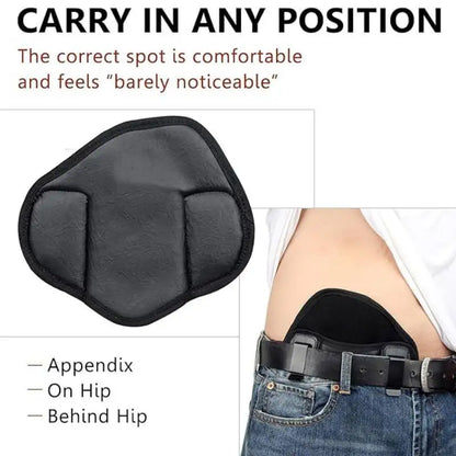Men's gun holster PU leather hidden gun bag g 17 19 1911 43X Men's hidden carrying gun holster