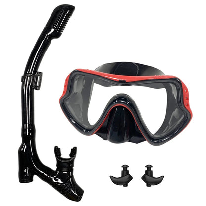 Professional Snorkel Diving Mask and Easy Breath Tube Set