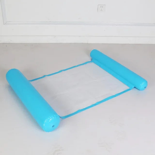 1/2pcs Water Hammock Recliner Inflatable Floating Swimming Mattress Sea Swimming Ring Pool Party Toy Lounge Bed For Swimming