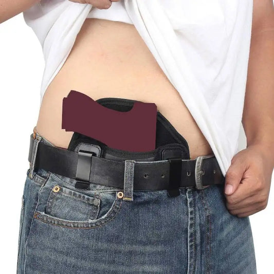 Men's gun holster PU leather hidden gun bag g 17 19 1911 43X Men's hidden carrying gun holster