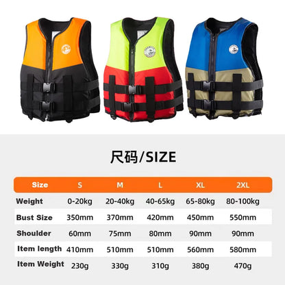 Life Jacket for Adult Children, Men Women Buoyancy