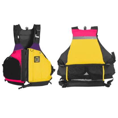 Kayaking Life Vest with Mesh High Back Kids Adult