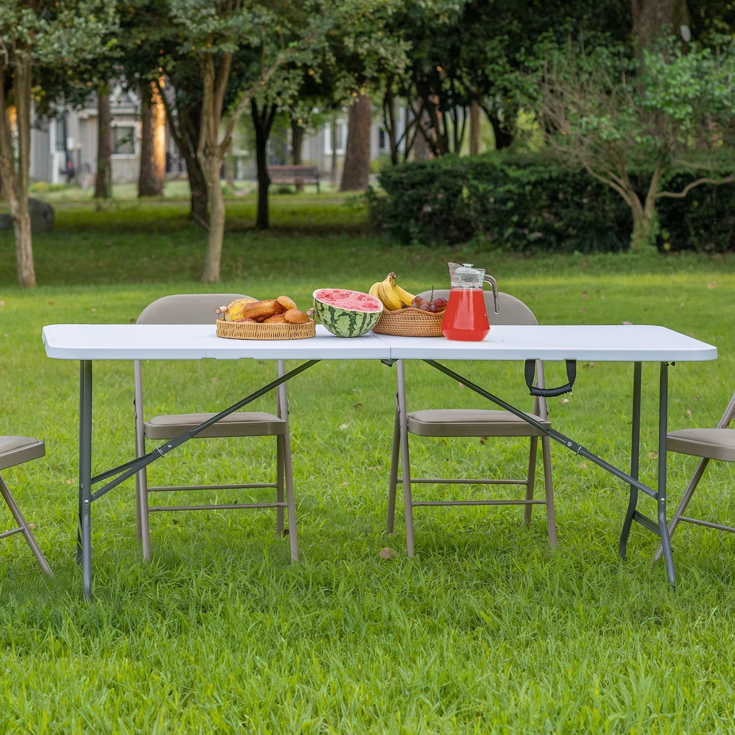 JHK Portable Folding Outdoor Indoor Table