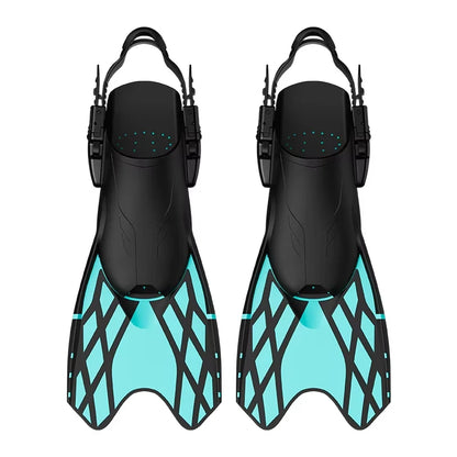 Snorkel / Swimming Flippers Open Heel Travel Size Adult Men/ Women